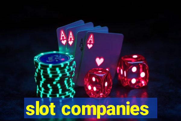 slot companies