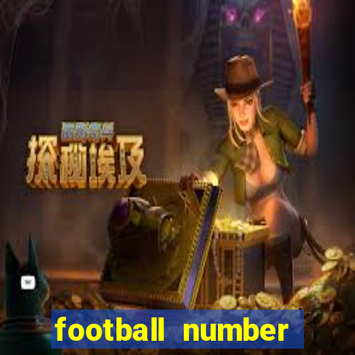 football number necklaces gold