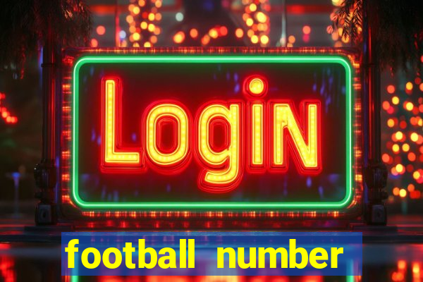 football number necklaces gold