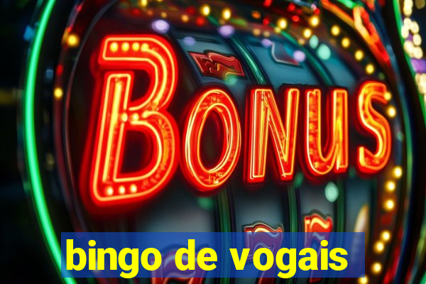 bingo de vogais