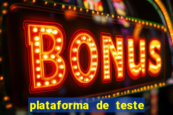 plataforma de teste pg demo