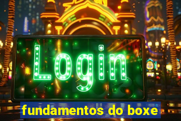 fundamentos do boxe