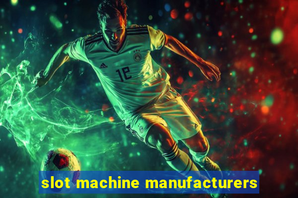 slot machine manufacturers