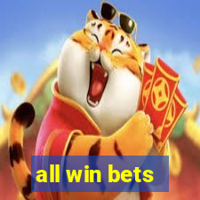 all win bets