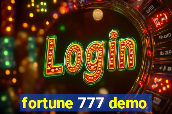 fortune 777 demo