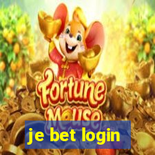 je bet login