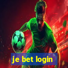 je bet login