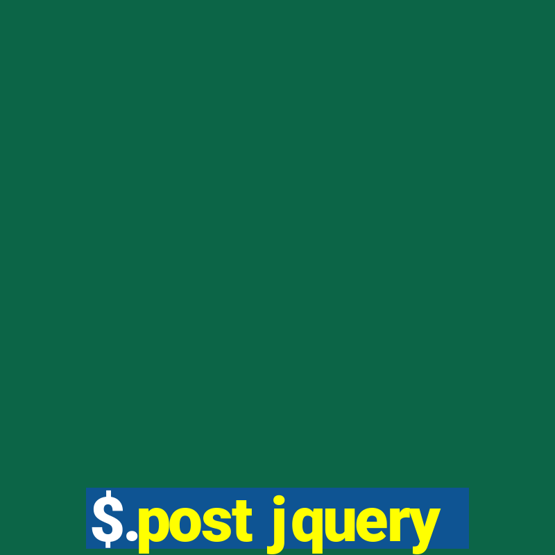 $.post jquery