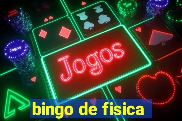 bingo de fisica