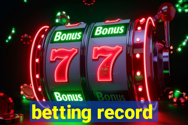 betting record