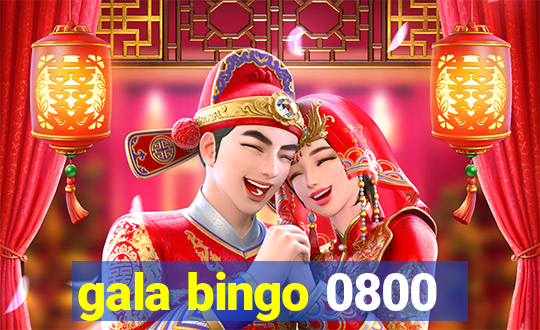 gala bingo 0800