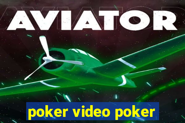 poker video poker