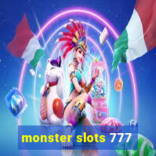 monster slots 777