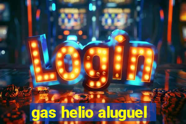 gas helio aluguel