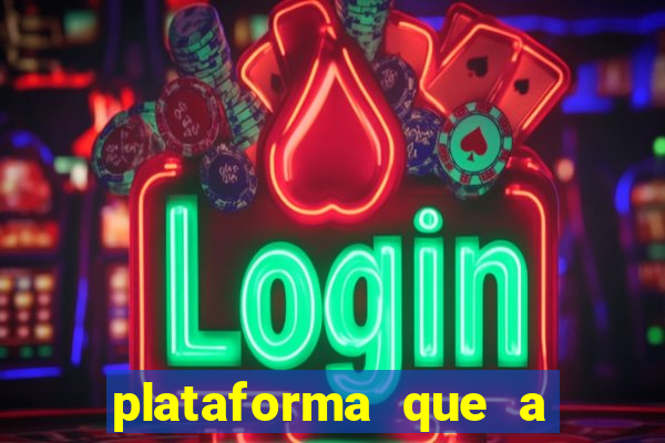 plataforma que a virgínia joga