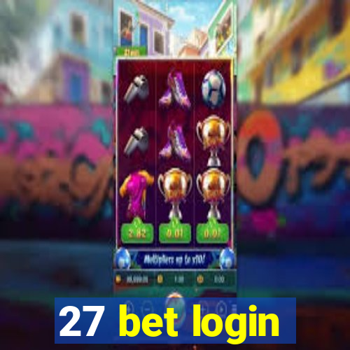 27 bet login