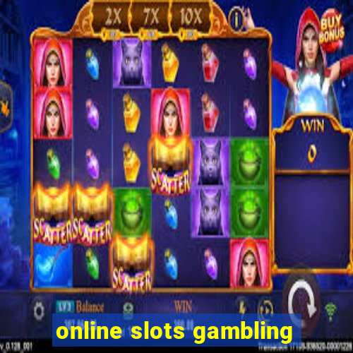 online slots gambling