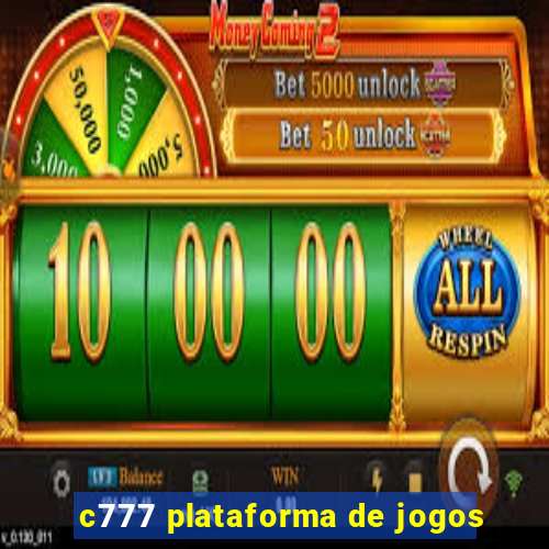 c777 plataforma de jogos