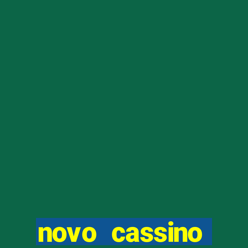 novo cassino pagando no cadastro