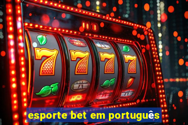 esporte bet em português