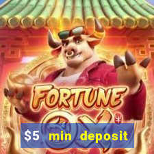 $5 min deposit casino australia