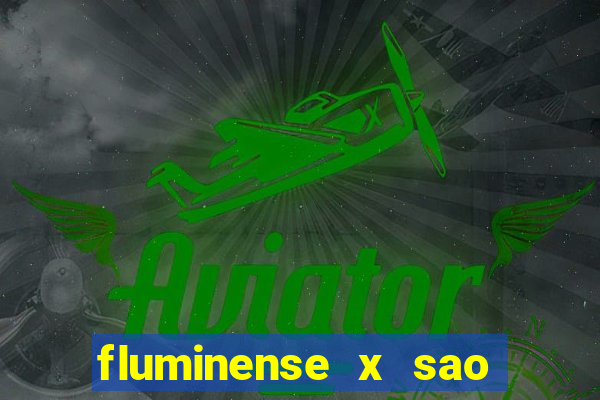 fluminense x sao paulo palpite