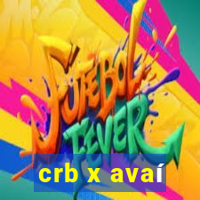 crb x avaí