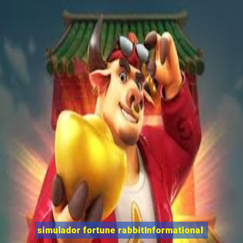 simulador fortune rabbitInformational