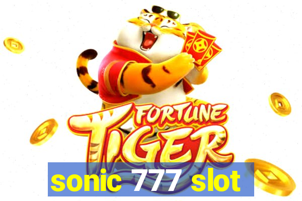 sonic 777 slot