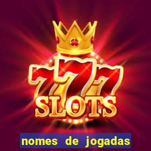 nomes de jogadas de poker