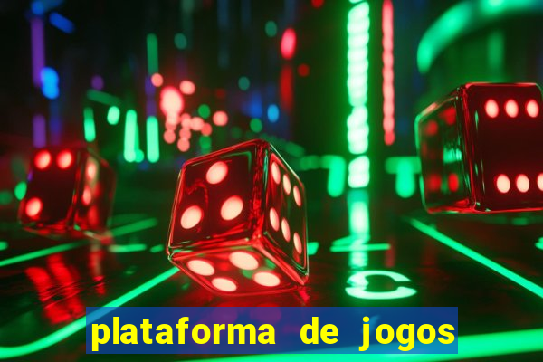 plataforma de jogos de aposta nova