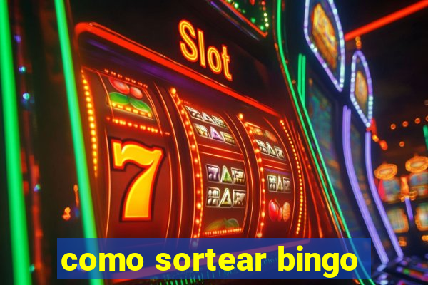 como sortear bingo