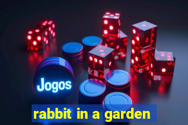 rabbit in a garden