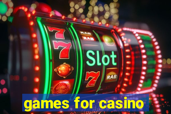 games for casino