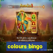 colours bingo