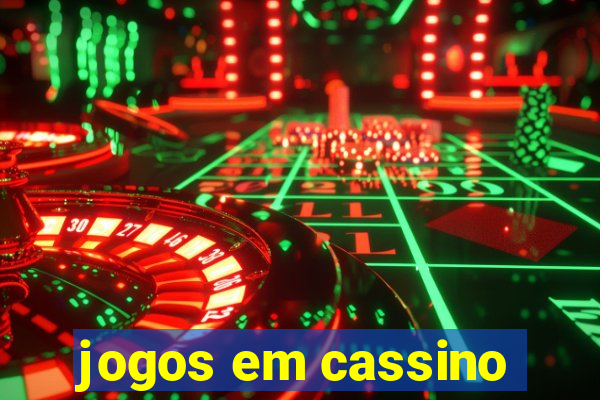 jogos em cassino