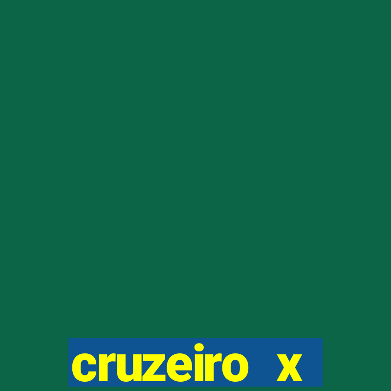 cruzeiro x internacional palpite