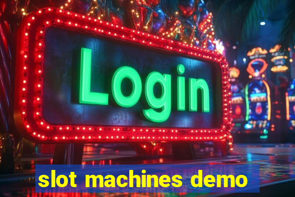 slot machines demo