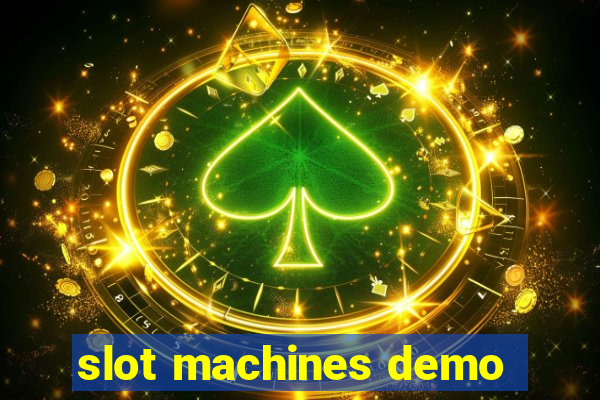 slot machines demo