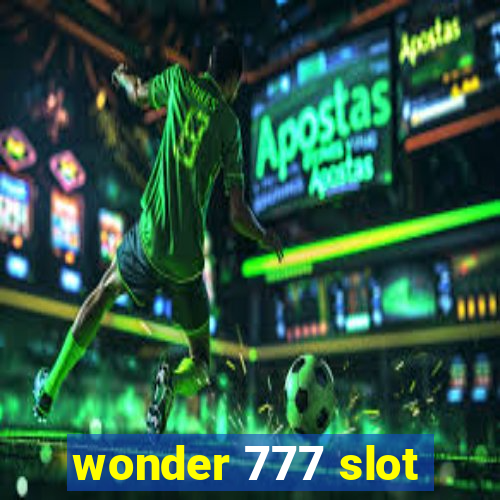 wonder 777 slot