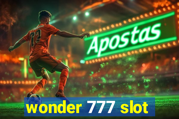 wonder 777 slot