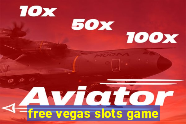 free vegas slots game