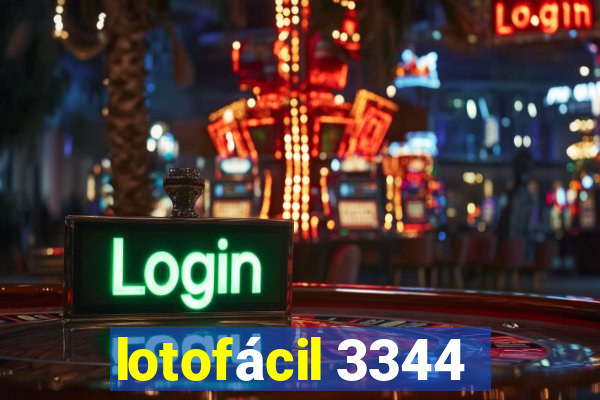 lotofácil 3344