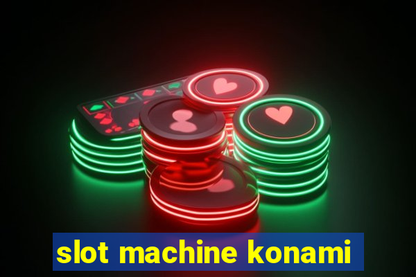 slot machine konami