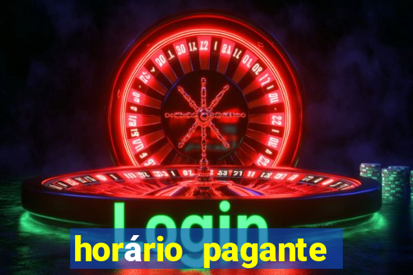 horário pagante fortune ox hoje