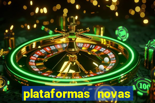 plataformas novas com bonus de cadastro