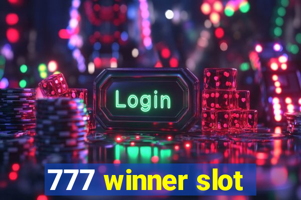 777 winner slot