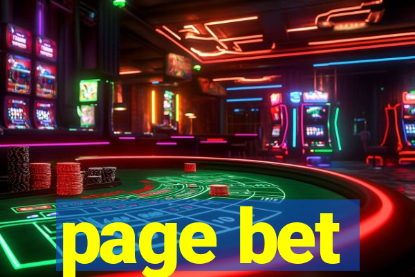 page bet