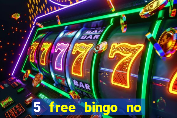 5 free bingo no deposit required