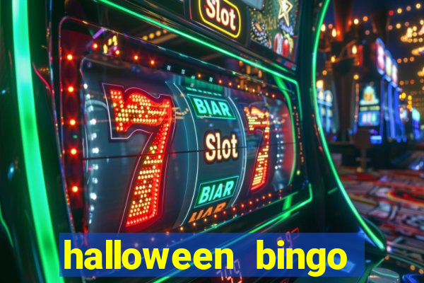 halloween bingo card maker